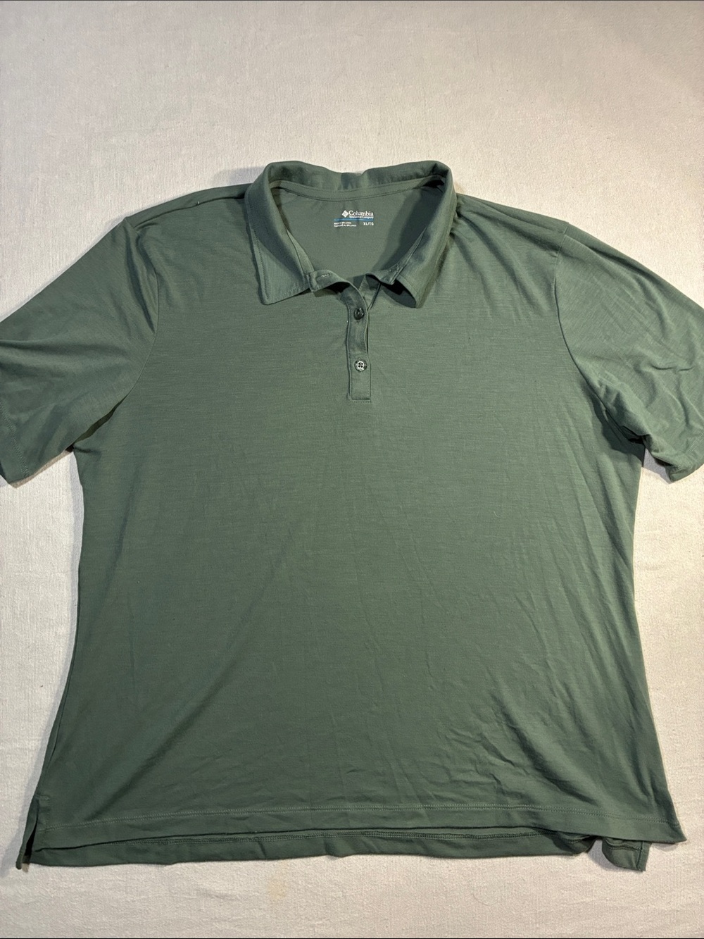 Columbia Men’s Short Sleeve Polo - Olive Green